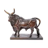 Auguste Clésinger, Taureau romain, cca. 1870, bronz