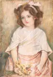 Ionel Ioanid, Narcise, pastel pe hârtie