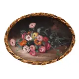 Tufănele by Eugenia Filotti Atanasiu, 1927, ulei pe carton, sold Apr 2023