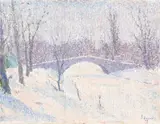 Ghelman Lazăr, Iarnă în Cișmigiu