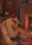 Samuel Bogdanovici, Intimitate, ulei pe carton