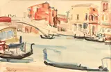 Max W. Arnold, Vedere spre Ponte Rialto