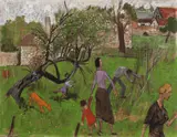 Grégoire Michonze, Primăvară, ulei pe pânză