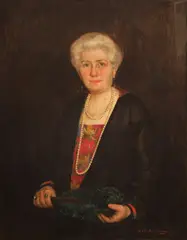Aristocrată by Honoriu Creţulescu, 1924, ulei pe pânză, sold Apr 2023