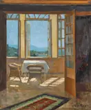 George Catargi, Lumina dimineții, ulei pe carton