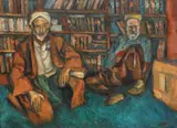 Iosif Iser, Turci (în biblioteca moscheii din Balcic)