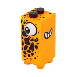Pisica Pătrată, Cheetah, lemn, acrilic