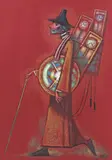 Ion Iancuț, Negustorul de timp, pastel pe hârtie