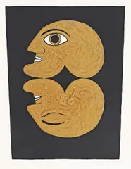 Victor Brauner, Signe, 1963, litografie