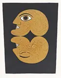 Victor Brauner, Signe, 1963, litografie