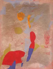 Dórián Szász, Baschet, guașă pe carton
