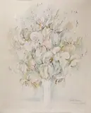 Vincentiu Grigorescu, Flori de primăvară, ulei pe pânză