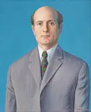 Om cu cravată by Sabin Bălașa, 1979, ulei pe pânză, sold Feb 2023