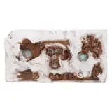 Adrian Piorescu, Artificial Gods, 2022, oțel sudat, cupru, beton