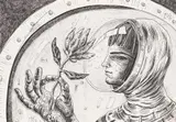Maria Bălan, Scent of My Planet, 2021, liner pe hârtie