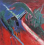 Ioan Augustin Pop, Untitled, 1990, ulei pe pânză