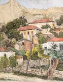 Marcel Enescu, Balcic, 1936, ulei pe carton
