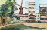 Ion Minoiu, Moulin Rouge, ulei pe pânză