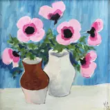 Mihai Gheorghe, Anemone, ulei pe pânză