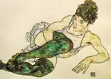 Egon Schiele, Adele Harms, cromolitografie