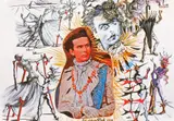 Salvador Dalí, Desen pentru "Bacchanale” (Ludovic al II-lea al Bavariei)