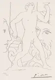 Ganymede by Pablo Picasso, litografie, sold Jan 2023