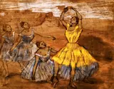 Edgar Degas, Balerine, cromolitografie