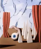 O lume poetică by René Magritte, cromolitografie, sold Jan 2023