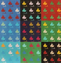 Mickey Mouse by Andy Warhol, cromolitografie, sold Jan 2023