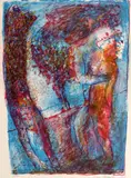 Marc Chagall, Un rege, 1962, cromolitografie