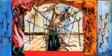 Design pentru scenografia ”Romeo și Julieta” by Salvador Dalí, cromolitografie, sold Jan 2023