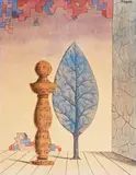 Spirit și formă by René Magritte, cromolitografie, sold Jan 2023