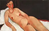Amedeo Modigliani, Nud, cromolitografie