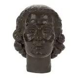 Boris Caragea, Portret de femeie (probabil sculptora Vera Muhina), bronz