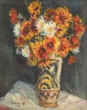 Hrandt Avachian, Canceu cu tufănele, 1941, ulei pe pânză lipită pe carton