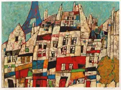 Harry Guttman, Citadină, cromolitografie