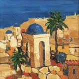 Sorin Adam, Alexandria (Egipt), 2008, ulei pe pânză