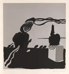 Henry Mavrodin, Fără titlu, serigrafie