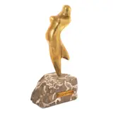 Echilibru by Marcel Guguianu, bronz, sold Jan 2023
