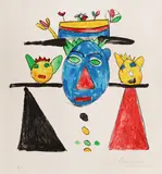 Eugène Ionesco, Sont-ils beaux?, cromolitografie