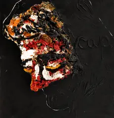 Mircea Ciutu, The Head Conspiracy, 2016, ulei pe pânză