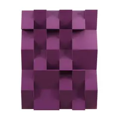 Beniamin Popescu, Shade of a Line, 2017, MDF, acrilic și rășină