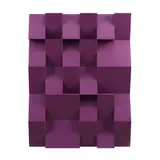 Beniamin Popescu, Shade of a Line, 2017, MDF, acrilic și rășină