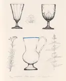 Două pahare by Ștefan Câlția, 2021, serigrafie, sold Jan 2023