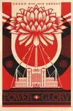 Shepard Fairey, Green Energy. Power Glory, 2018, cromolitografie