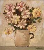 Gheorghe Boțan, Vas cu flori, 1987, ulei pe pfl