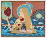 Silvia Avramescu, Almost Love, 2022, guașă pe hârtie