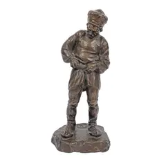 Gheorghe Tudor, Bani de pâine, 1925, bronz