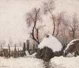 Samuel Mützner, Iarnă la Giverny