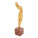 Muză by Marcel Guguianu, bronz, sold Dec 2022